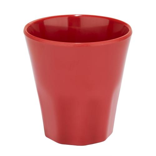Olympia Kristallon Melamine Beaker Red - 290ml 9 4/5fl oz (Box 6)