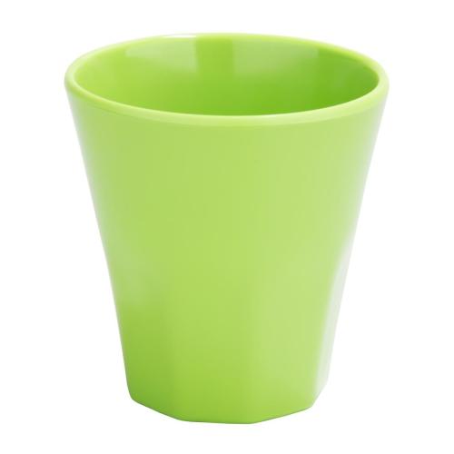 Olympia Kristallon Melamine Beaker Green - 290ml 9 4/5fl oz (Box 6)