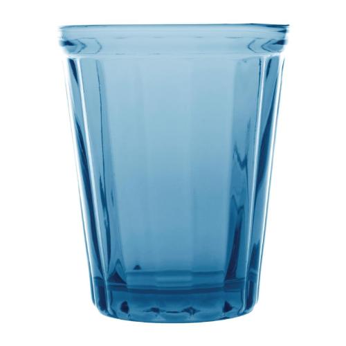 Olympia Cabot Panelled Tumbler Blue - 260ml 8 7/10fl oz (Box 6)