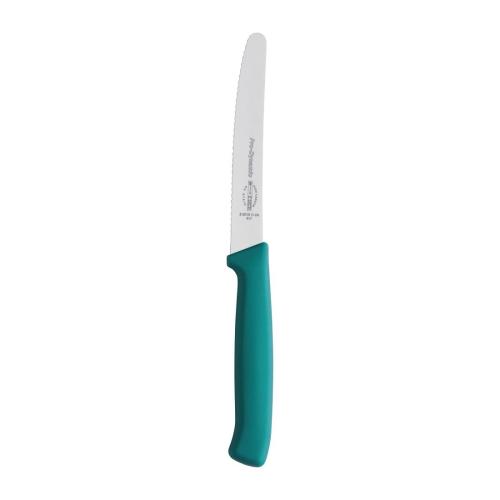 Dick Pro Dynamic Serrated Utility Knife Turquoise - 11cm