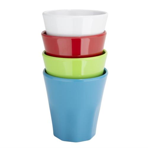 Olympia Kristallon Melamine Beaker Green - 290ml 9 4/5fl oz (Box 6)