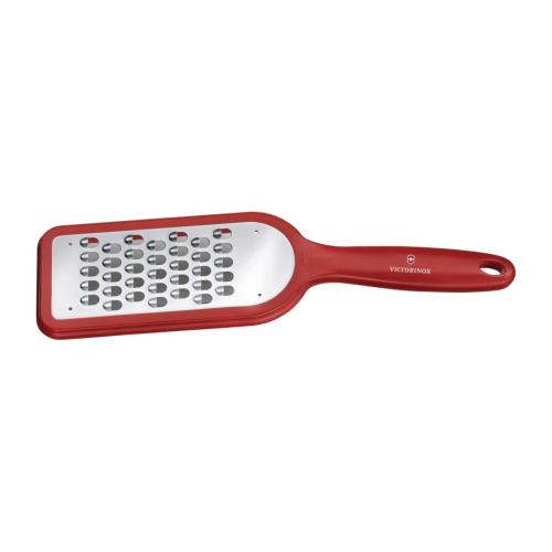 Victorinox Grater Red Handle Stainless Rough Edge with anti-slip feet