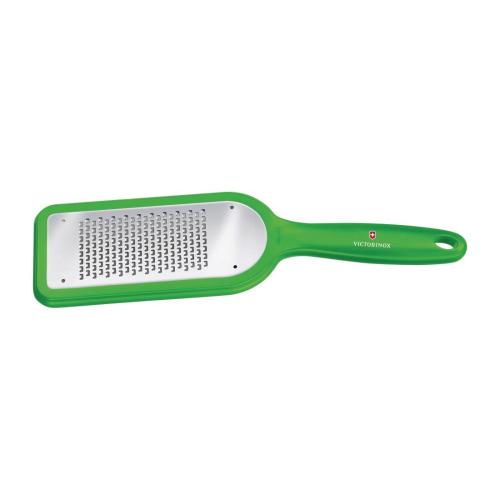 Victorinox Grater Green Handle Stainless Fine Edge with anti-slip feet