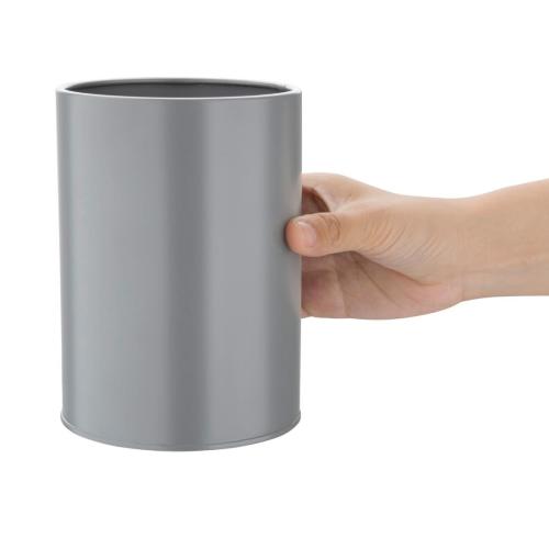 Olympia Galvanised Utensil Tin Grey - 150(H)x112(W)mm