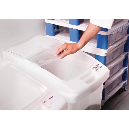 Araven Ingredient Bin Transparent - 80Ltr