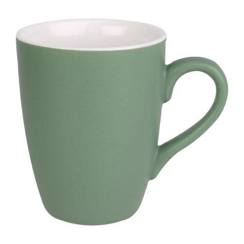 Olympia Pastel Porcelain Mug Green - 340ml 11 1/2fl oz (Box 6)