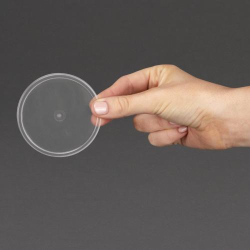 Fiesta Recyclable Portion Pot Clear Lids for CT285 & CT286 (Sleeve 100)