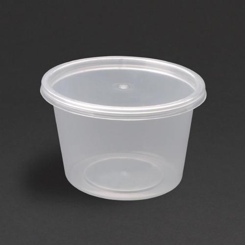 Fiesta Recyclable Portion Pot Clear Lids for CT285 & CT286 (Sleeve 100)