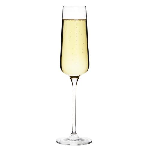 Olympia Claro Champagne Flute Crystal - 260ml (Box 6)