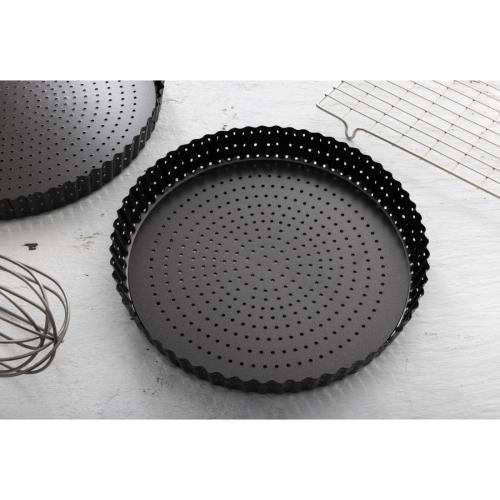 Masterclass Crusty Bake Fluted Round Flan/Quiche Tin - 25x3cm