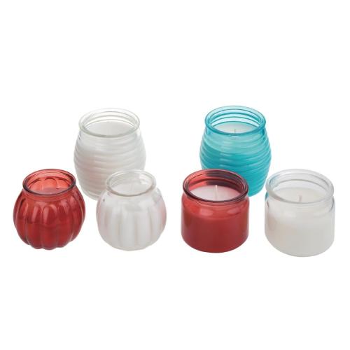 Olympia Jam Jar Candle Red (Box 12)