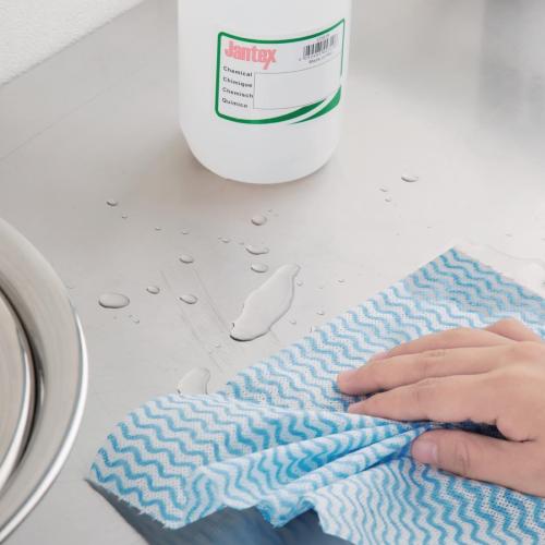 Jantex Non Woven Cloths Blue (Roll 100)