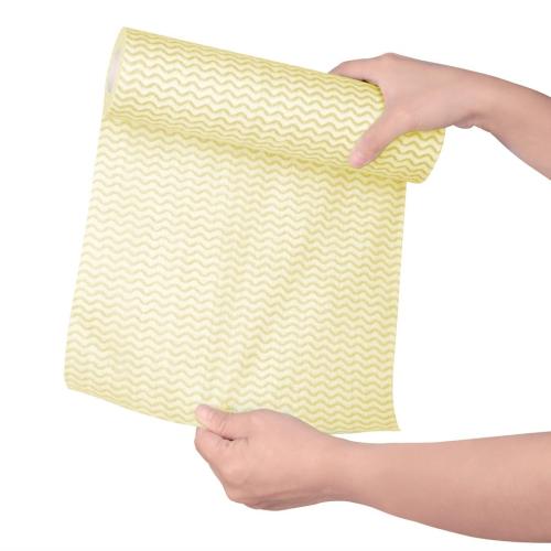 Jantex Non Woven Cloths Yellow (Roll 100)
