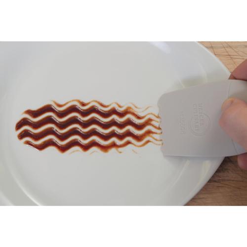 Mercer Culinary Silicone Plating Wedge - 5mm Round Arch