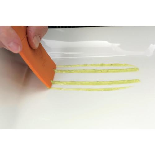 Mercer Culinary Silicone Plating Wedge - 4mm Horseshoe Arch