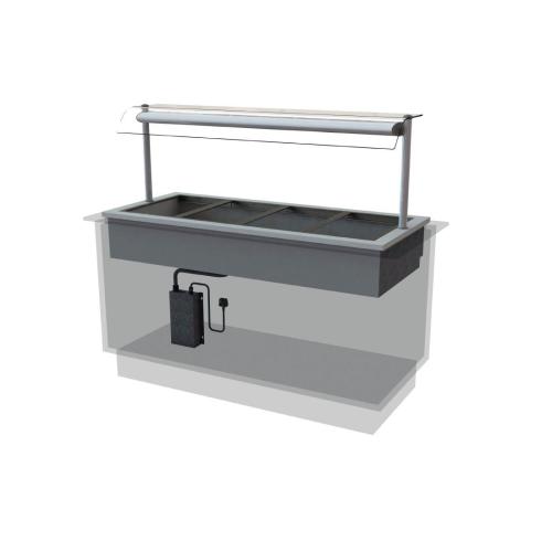 CED Designline Dry Heat Bain Marie Self Service 1525mm (L) (Direct)