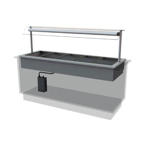 CED Designline Dry Heat Bain Marie Self Service 1875mm (L) (Direct)