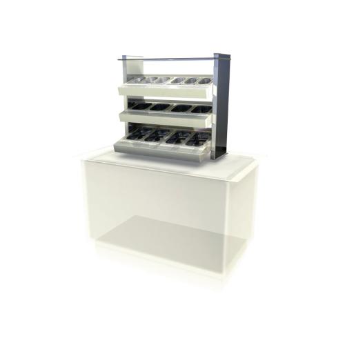 CED Kubus Ambient Cutlery/Condiment Unit Self Service 800mm (L) (Direct)