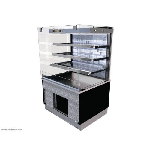 CED Kubus Cold Patisserie (Fixed Back) Self Service 600mm (L) (Direct)