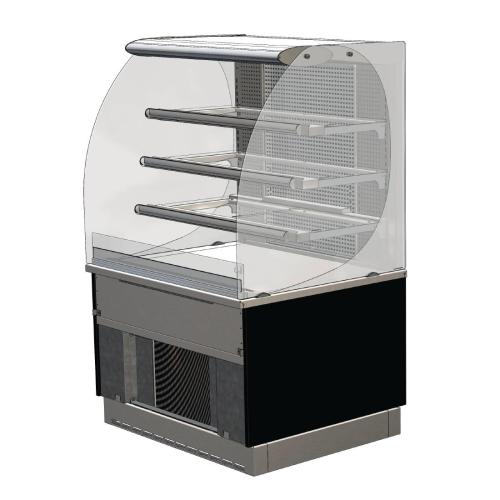 CED Designilne Cold Patisserie (Rear Door) Self Service 900mm (L) (Direct)