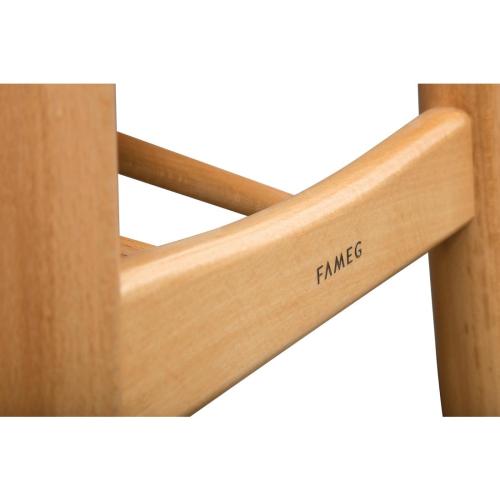 Fameg Cowhorn Sidechair Natural Beech (Pack 2)