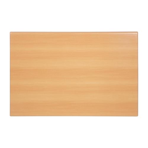 Bolero Rectangular Table Top Beech Effect - 1200x800mm