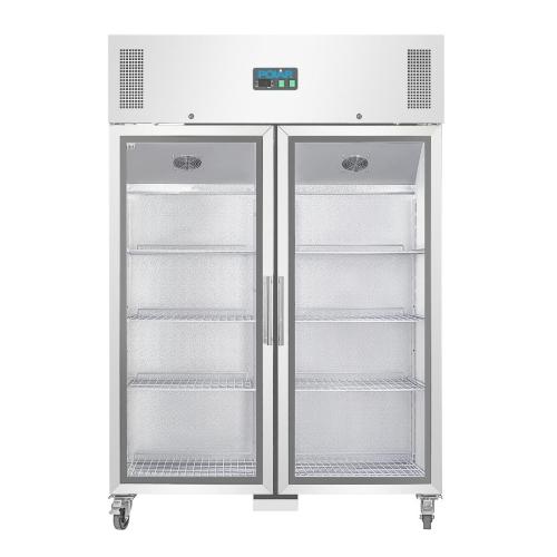 Polar G-Series Upright Double Door Gastro Display Fridge - 1200Ltr