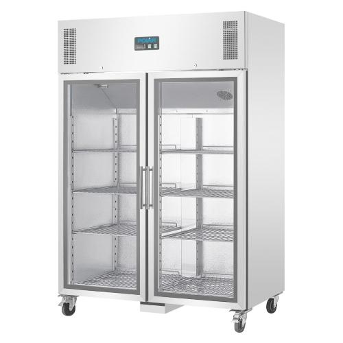 Polar G-Series Upright Double Door Gastro Display Fridge - 1200Ltr