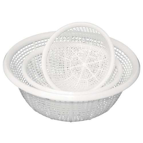 Vogue Round Colander Polyethelene White - 288mm