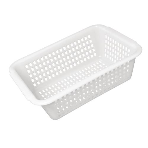 Vogue Square Colander Polyethelene White - 272x198mm