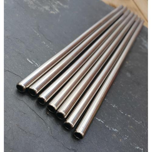 Metal Straws St/St - 8 1/2" (Box 25)