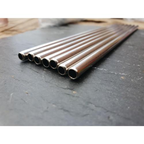 Metal Straws St/St - 8 1/2" (Box 25)