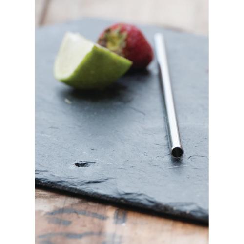 Metal Straws St/St - 8 1/2" (Box 25)