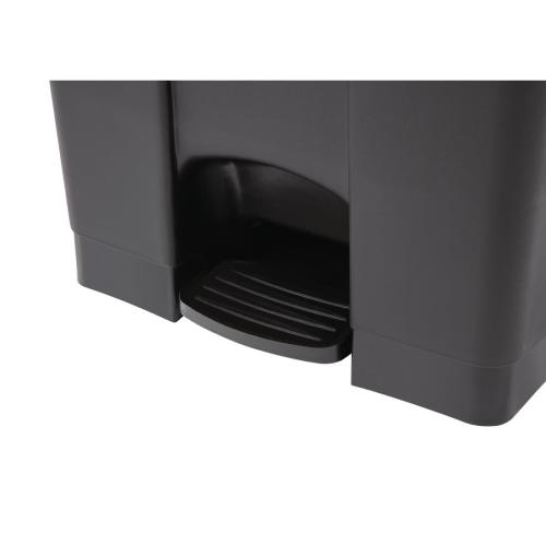 Jantex Kitchen Pedal Bin Black - 87Ltr