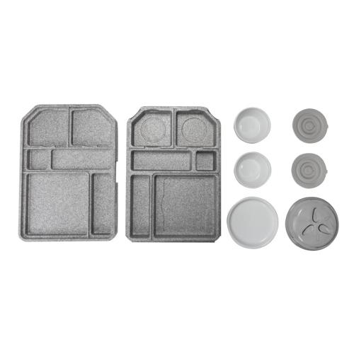 Cambro EPP TabloTherm with Dishes (1x21cm Plate 2x14cm Bowls) (B2B)