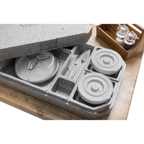 Cambro EPP TabloTherm with Dishes (1x21cm Plate 2x14cm Bowls) (B2B)