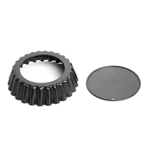 Vogue Non Stick Mini Fluted Quiche Tin - 80mm 3" (Pack 3)