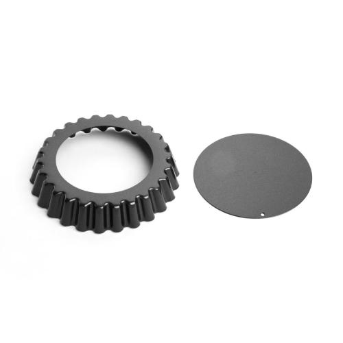 Vogue Non Stick Mini Fluted Quiche Tin - 100mm 4" (Pack 3)