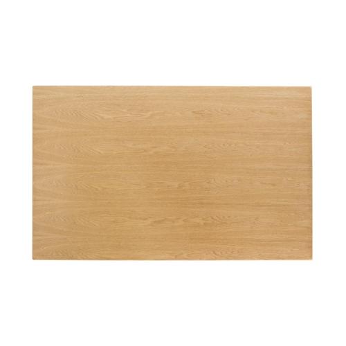 Bolero Pre-Drilled Rectangle Table Top Natural Ash Veneer - 1100x700mm