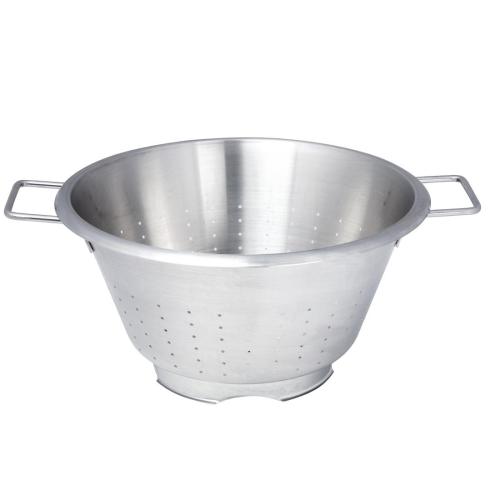 DeBuyer Stainless Steel Conical Colander with Two Handles - 36cm