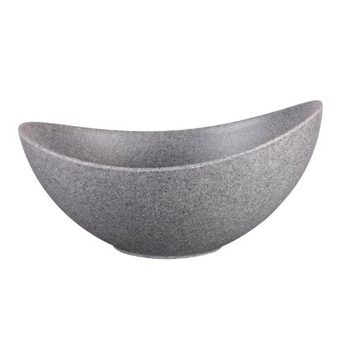 Churchill Plastic Melamine Granite Moonstone Bowl - 360mm (Box 2) (Direct)