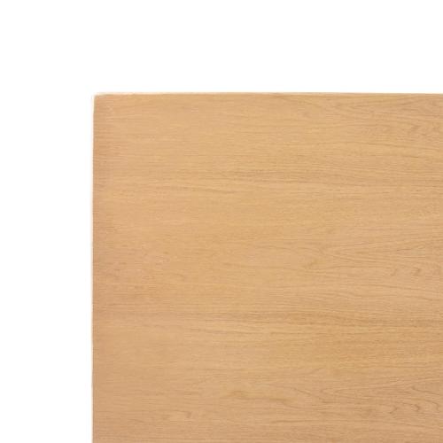 Bolero Pre-Drilled Rectangle Table Top Natural Ash Veneer - 1100x700mm