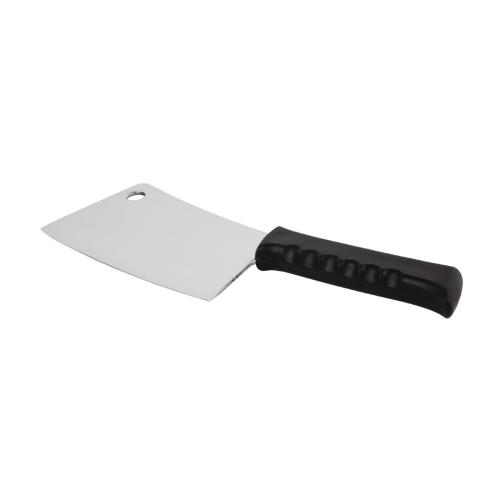 Vogue Cleaver Plastic Handle Black - 203mm 8"