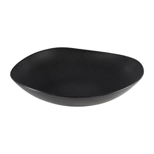 Alchemy Melamine Trace Granite Blk Melamine Bowl - 15" (Box 2) (Direct)