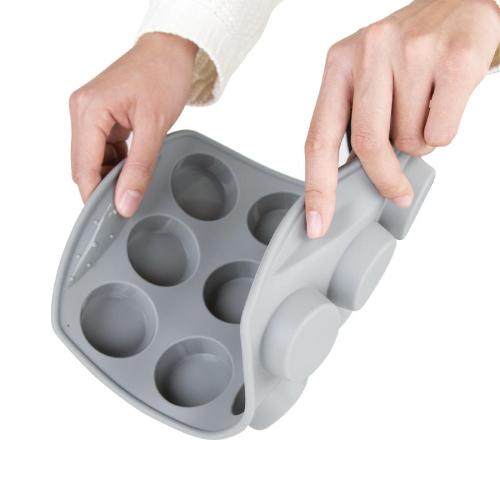 Vogue Flexible Silicone 12 Hole Cupcake Pan