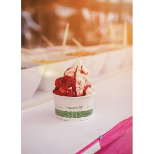Vegware Compostable Soup or Ice Cream Pot - 170ml 6oz (Pack 1000)