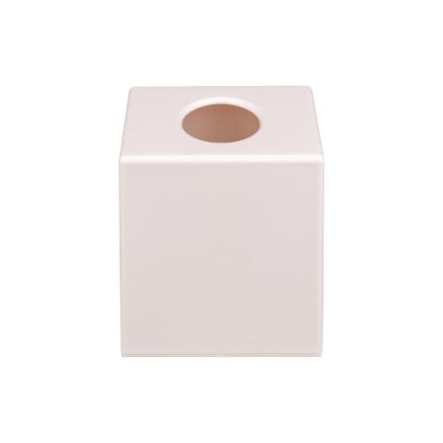 Bolero White Cube Tissue Holder