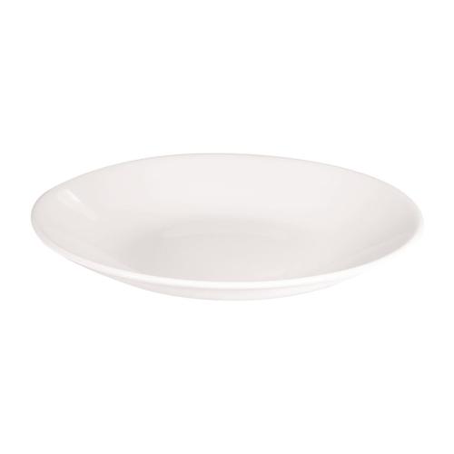 Churchill Deep Coupe Plate White (Box 12) 255mm (Direct)