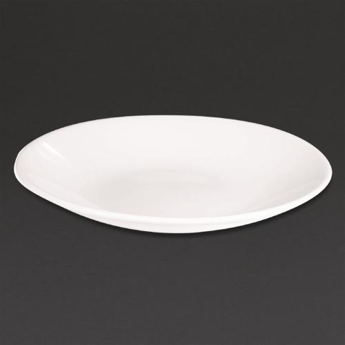 Churchill Deep Coupe Plate White (Box 12) 225mm (Direct)