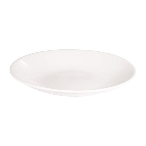 Churchill Deep Coupe Plate White (Box 12) 225mm (Direct)